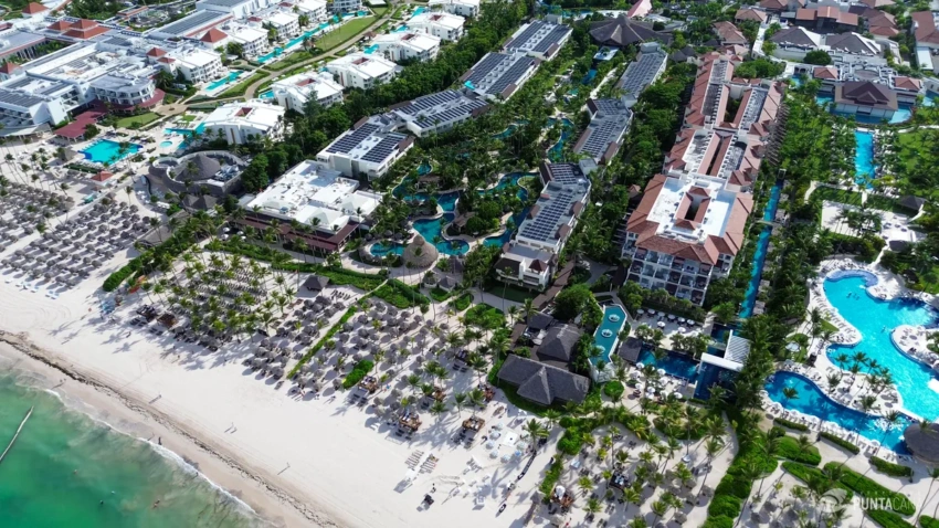 Punta Cana, drone view